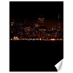 San Fransisco Usa California Water Canvas 18  X 24  by Grandong