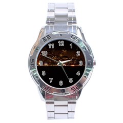 San Fransisco Usa California Water Stainless Steel Analogue Watch by Grandong