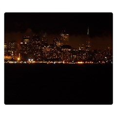 San Fransisco Usa California Water Two Sides Premium Plush Fleece Blanket (small) by Grandong