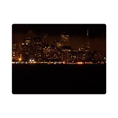 San Fransisco Usa California Water Premium Plush Fleece Blanket (mini) by Grandong