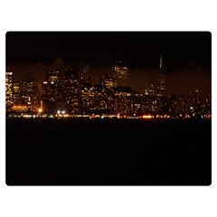 San Fransisco Usa California Water Two Sides Premium Plush Fleece Blanket (extra Small) by Grandong