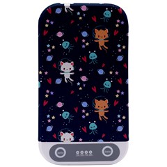 Cute Astronaut Cat With Star Galaxy Elements Seamless Pattern Sterilizers by Grandong