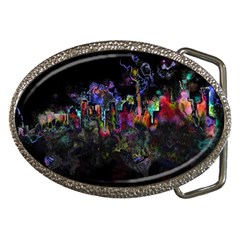 Grunge Paint Splatter Splash Ink Belt Buckles by Grandong