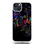 Grunge Paint Splatter Splash Ink iPhone 13 TPU UV Print Case Front