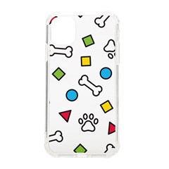 Dog Paw Seamless Pattern Footprint Bone Iphone 11 Tpu Uv Print Case by Grandong