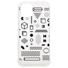 Pattern Hipster Abstract Form Geometric Line Variety Shapes Polkadots Fashion Style Seamless Iphone 12/12 Pro Tpu Uv Print Case by Grandong