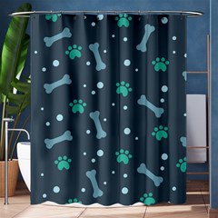 Bons Foot Prints Pattern Background Shower Curtain 60  X 72  (medium)  by Grandong