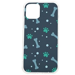 Bons Foot Prints Pattern Background Iphone 12 Pro Max Tpu Uv Print Case by Grandong