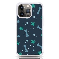 Bons Foot Prints Pattern Background Iphone 13 Pro Tpu Uv Print Case by Grandong