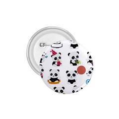 Playing Pandas Cartoons 1 75  Buttons by Apen