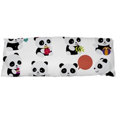 Playing Pandas Cartoons Body Pillow Case Dakimakura (two Sides) by Apen