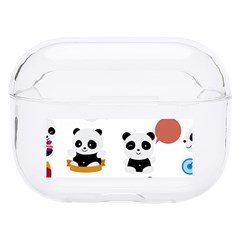 Playing Pandas Cartoons Hard Pc Airpods Pro Case by Apen