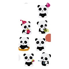 Playing Pandas Cartoons Iphone 14 Pro Max Black Uv Print Case by Apen