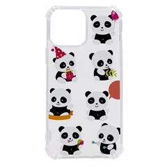 Playing Pandas Cartoons Iphone 13 Pro Max Tpu Uv Print Case by Apen