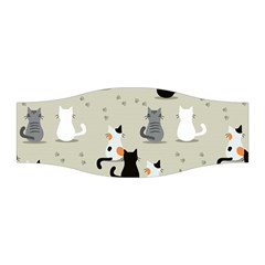 Cute Cat Seamless Pattern Stretchable Headband by Apen