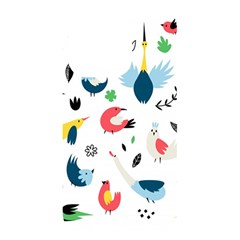 Vector Set Isolates With Cute Birds Scandinavian Style Iphone 14 Pro Black Uv Print Case by Apen