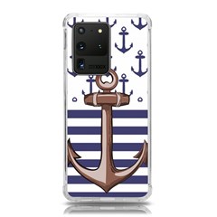 Anchor Background Design Samsung Galaxy S20 Ultra 6 9 Inch Tpu Uv Case by Apen