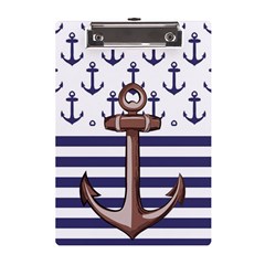 Anchor Background Design A5 Acrylic Clipboard by Apen