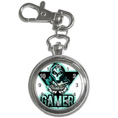 Gamer Illustration Gamer Video Game Logo Key Chain Watches by Sarkoni