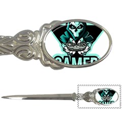 Gamer Illustration Gamer Video Game Logo Letter Opener by Sarkoni