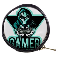 Gamer Illustration Gamer Video Game Logo Mini Makeup Bag by Sarkoni