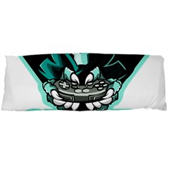 Gamer Illustration Gamer Video Game Logo Body Pillow Case Dakimakura (two Sides) by Sarkoni