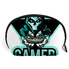 Gamer Illustration Gamer Video Game Logo Accessory Pouch (large) by Sarkoni