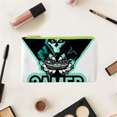 Gamer Illustration Gamer Video Game Logo Cosmetic Bag (xs) by Sarkoni