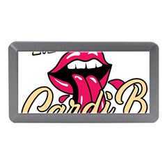 Music Hip Hop Text Black White 3d Memory Card Reader (mini) by Sarkoni