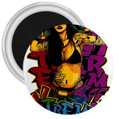 Xtreme Skateboard Graffiti 3  Magnets by Sarkoni