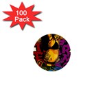 Xtreme Skateboard Graffiti 1  Mini Buttons (100 pack)  Front