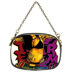 Xtreme Skateboard Graffiti Chain Purse (one Side) by Sarkoni