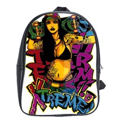 Xtreme Skateboard Graffiti School Bag (large) by Sarkoni