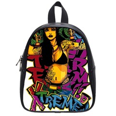 Xtreme Skateboard Graffiti School Bag (small) by Sarkoni