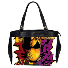 Xtreme Skateboard Graffiti Oversize Office Handbag (2 Sides) by Sarkoni