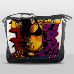 Xtreme Skateboard Graffiti Messenger Bag by Sarkoni