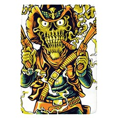 Cowboy Skeleton With Gun Illustration Removable Flap Cover (s) by Sarkoni