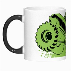 Monster Truck Illustration Green Car Morph Mug by Sarkoni