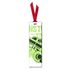 Monster Truck Illustration Green Car Small Book Marks by Sarkoni