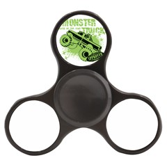 Monster Truck Illustration Green Car Finger Spinner by Sarkoni