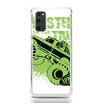 Monster Truck Illustration Green Car Samsung Galaxy S20 6.2 Inch TPU UV Case Front