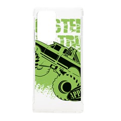 Monster Truck Illustration Green Car Samsung Galaxy Note 20 Ultra Tpu Uv Case by Sarkoni