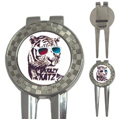 Krazy Katz 3d Tiger Roar Animal 3-in-1 Golf Divots by Sarkoni