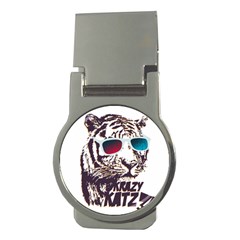 Krazy Katz 3d Tiger Roar Animal Money Clips (round)  by Sarkoni