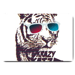 Krazy Katz 3d Tiger Roar Animal Large Doormat by Sarkoni