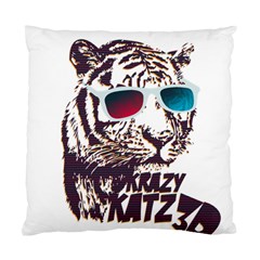 Krazy Katz 3d Tiger Roar Animal Standard Cushion Case (two Sides) by Sarkoni