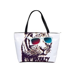 Krazy Katz 3d Tiger Roar Animal Classic Shoulder Handbag by Sarkoni