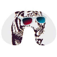 Krazy Katz 3d Tiger Roar Animal Travel Neck Pillow by Sarkoni