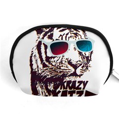 Krazy Katz 3d Tiger Roar Animal Accessory Pouch (medium) by Sarkoni