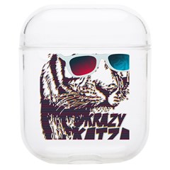 Krazy Katz 3d Tiger Roar Animal Soft Tpu Airpods 1/2 Case by Sarkoni